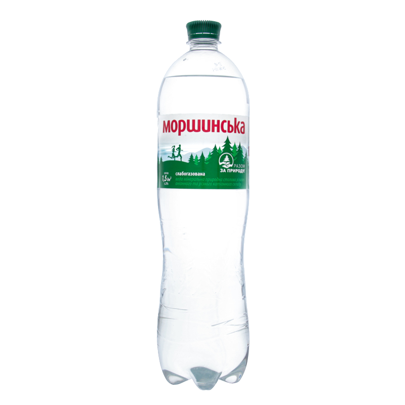 Вода мінеральна МОРШИНСЬКА, слабогазована, 1,5л
